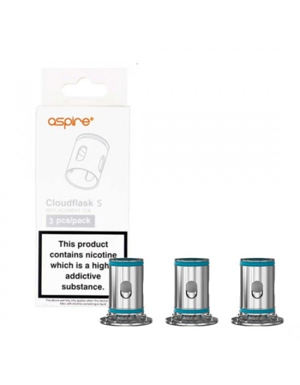 Aspire Cloudflask S Vape Coils 3Pcs