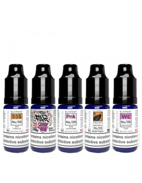 Element Nic Salt Eliquids 10ml