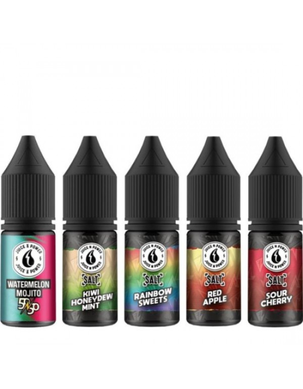 Juice N Power Nic Salt Eliquids 10ml