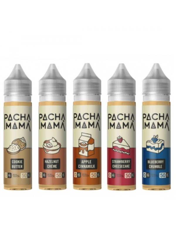 Pacha Mama New Eliquid Shortfills 60ml