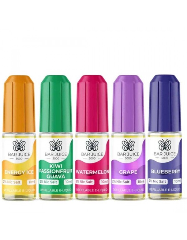 Bar Juice Nic Salt Eliquids 10ml