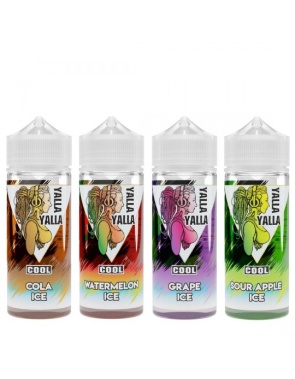 Yalla Yalla Cool Eliquid Shortfills 100ml