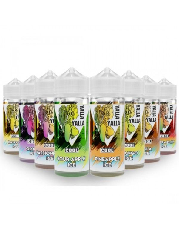 Yalla Yalla Cool Eliquid Shortfills 100ml