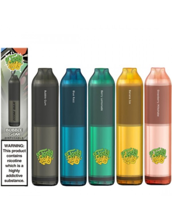 Tasty Fruity Zoom Bar Disposable Vape Kit 600 Puffs