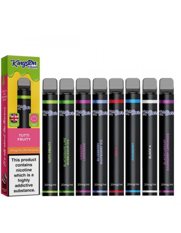 Kingston K-Bar Disposable Vape Kit 600 Puffs