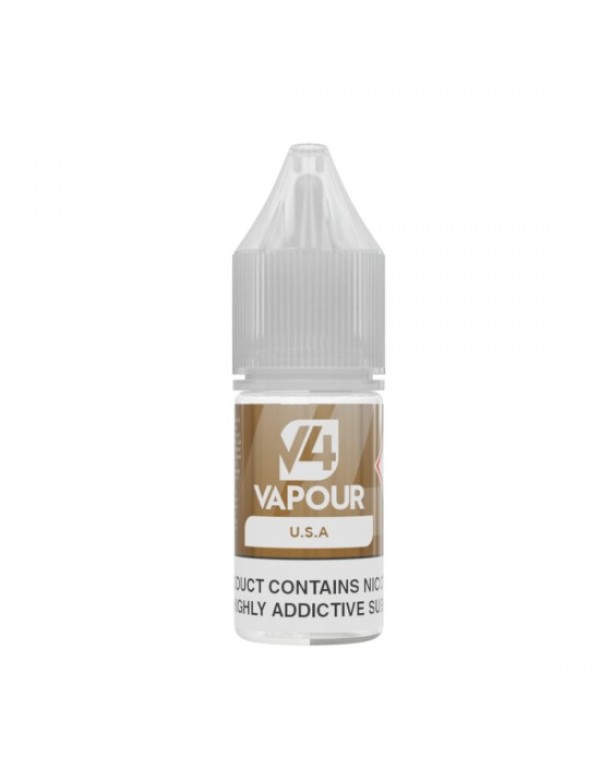 V4 VAPOUR Eliquid USA TOBACCO 5-PACK