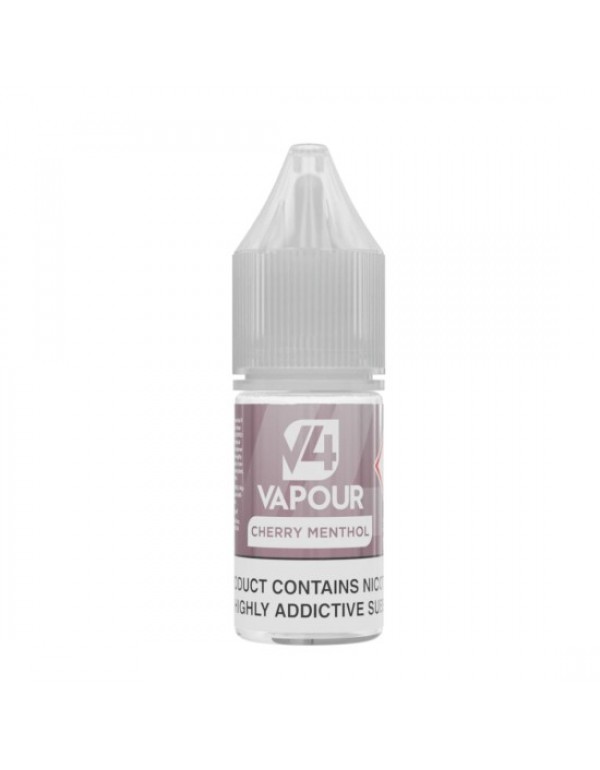 V4 VAPOUR Eliquid CHERRY MENTHOL 5-PACK