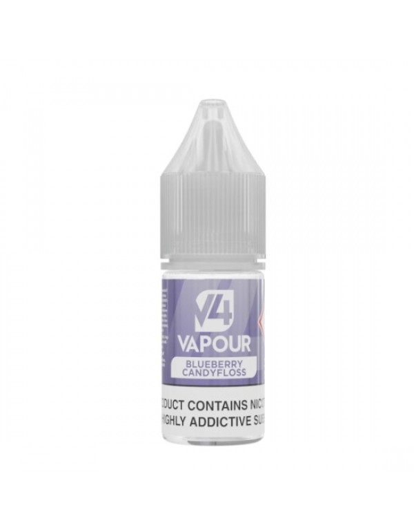 V4 VAPOUR Eliquid BLUEBERRY CANDYFLOSS 5-PACK