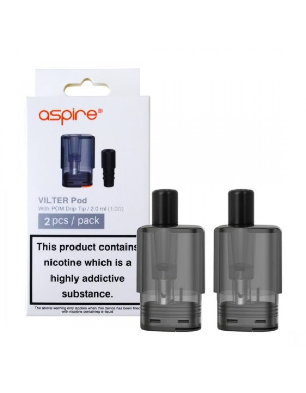 Aspire Vilter Replacement POM Pods 2Pcs