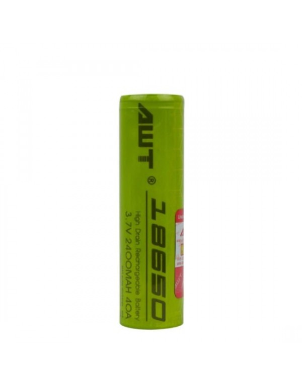 AWT 18650 BATTERY 2400MAH 40A