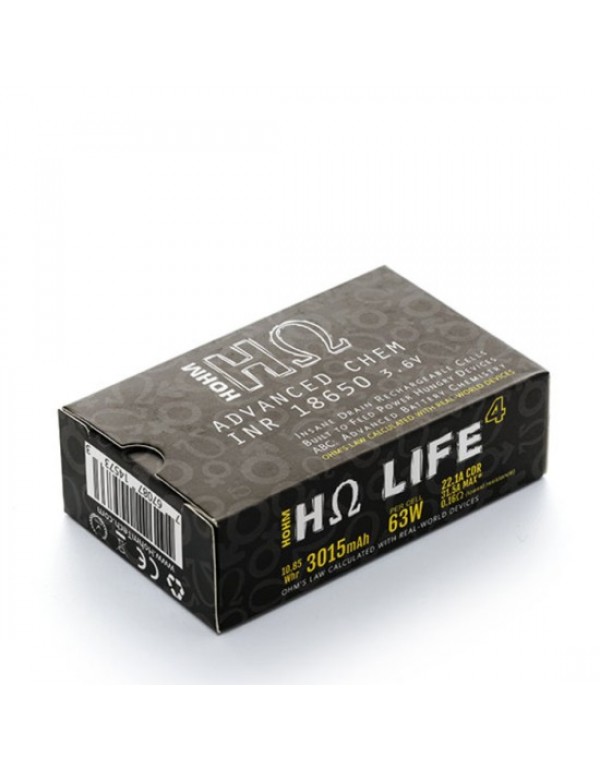 Hohm Tech Life 4 18650 Battery 3015mAh 31.5A