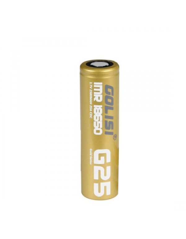 GOLISI G25 18650 BATTERY 2500MAH 20A