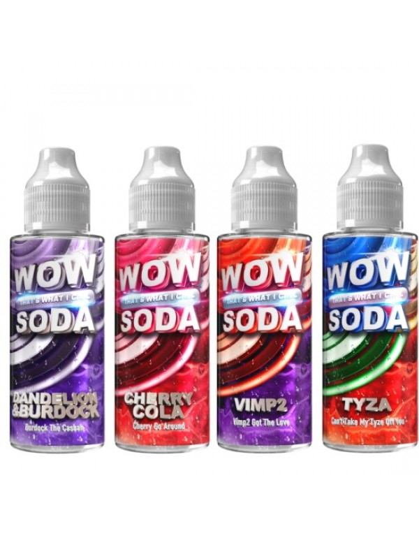 WOW That's What I Call Soda Eliquid Shortfills 120ml