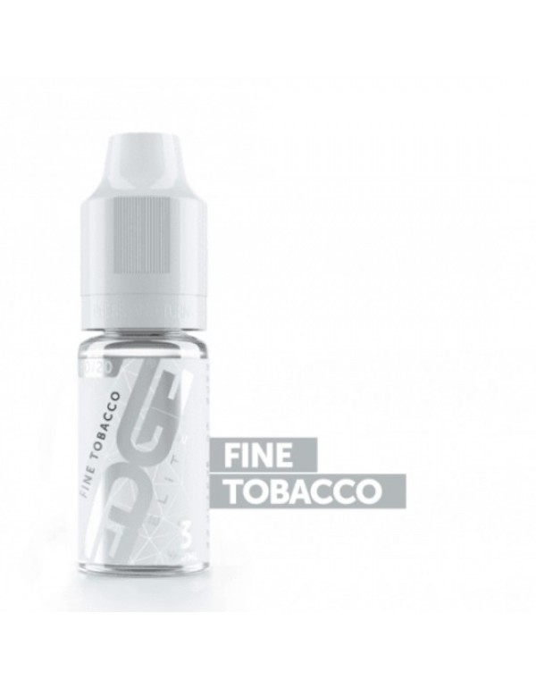 EDGE ELITE HVG 3MG Eliquid FINE TOBACCO 10-PACK