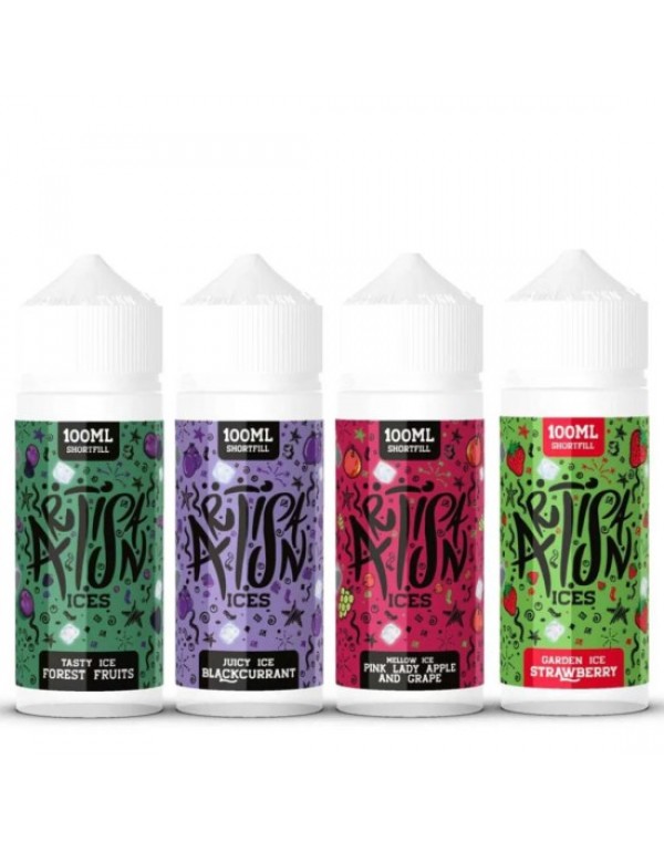 Artican Ices Eliquid Shortfills 120ml