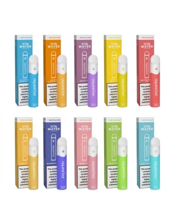 Aquios Bar Water Based Disposable Vape Kit